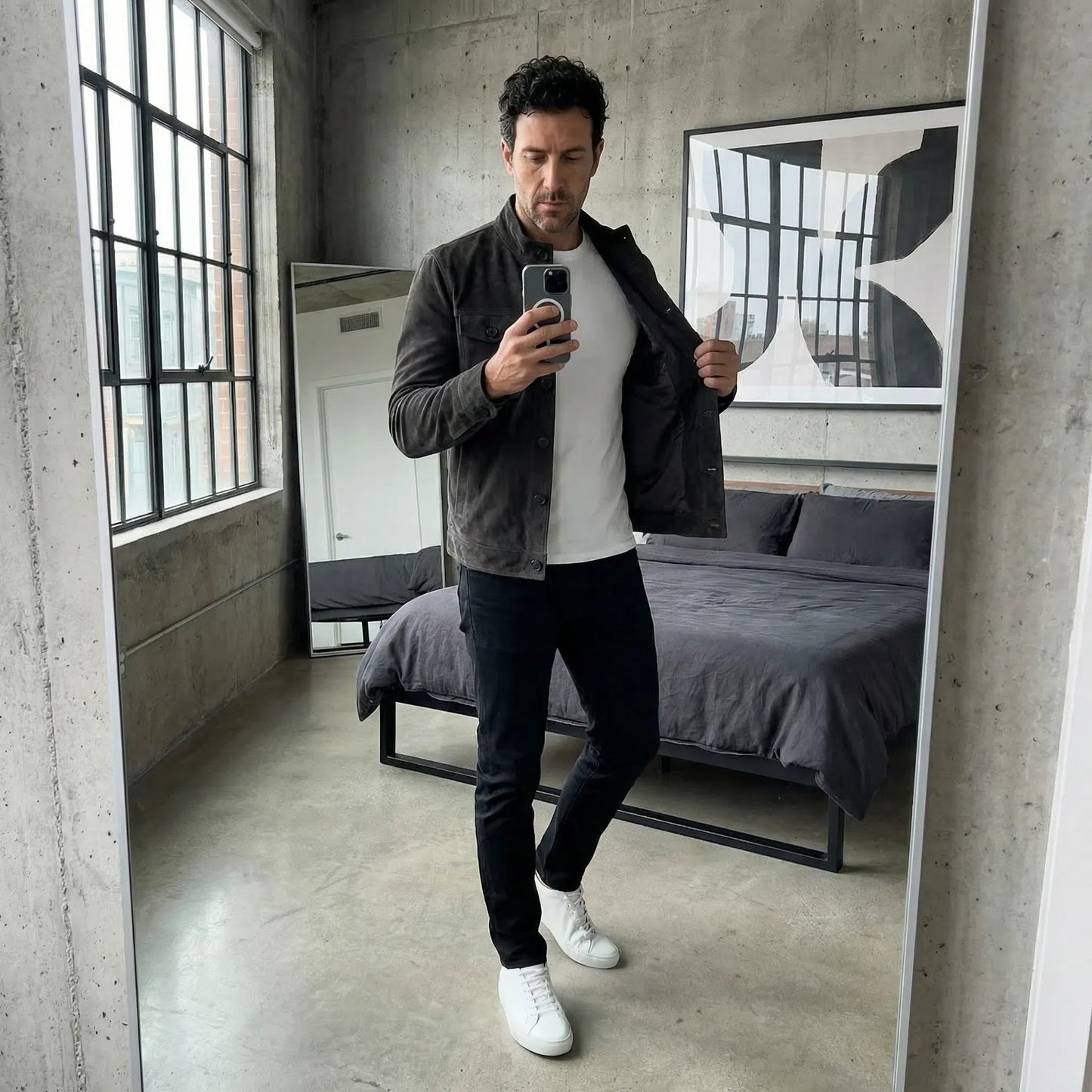 Valerio Suede Jacket