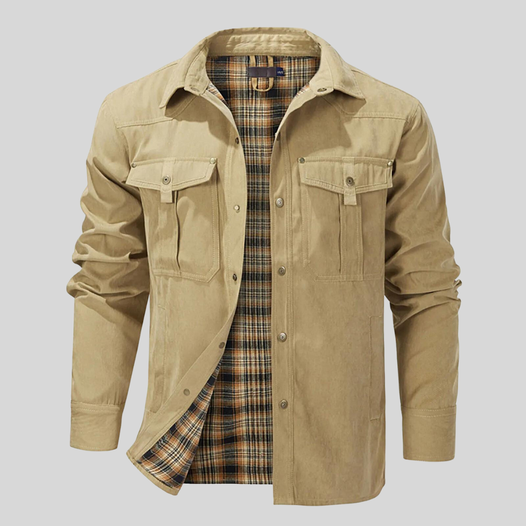 Canvas Shirt Jacket