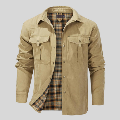 Canvas Shirt Jacket