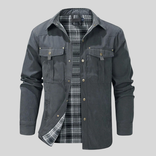 Canvas Shirt Jacket
