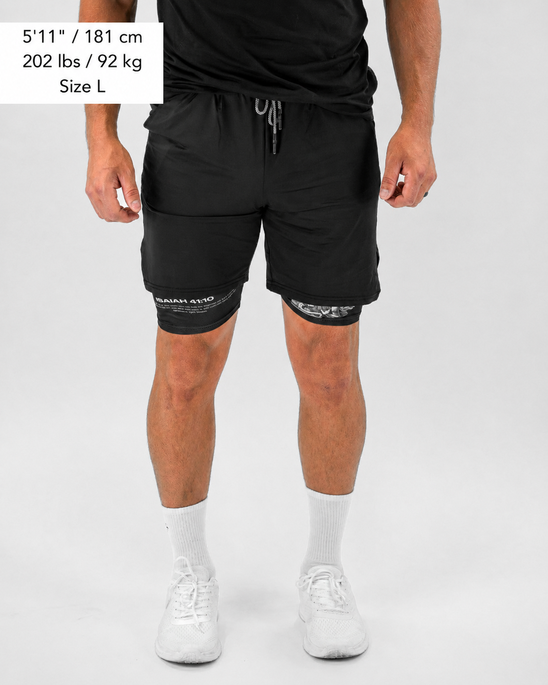 Angel e Devil Performance Shorts | Isaiah 41:10