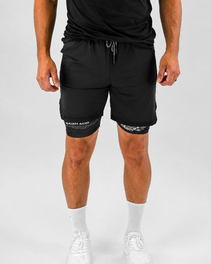 Angel e Devil Performance Shorts | Isaiah 41:10