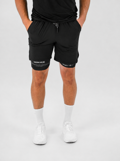 Angel e Devil Performance Shorts | Isaiah 41:10