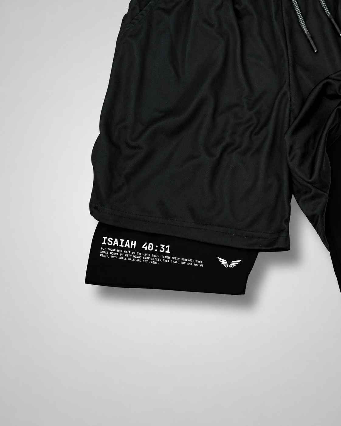 Eagle Cross  Performance Shorts | Isaiah 40:31
