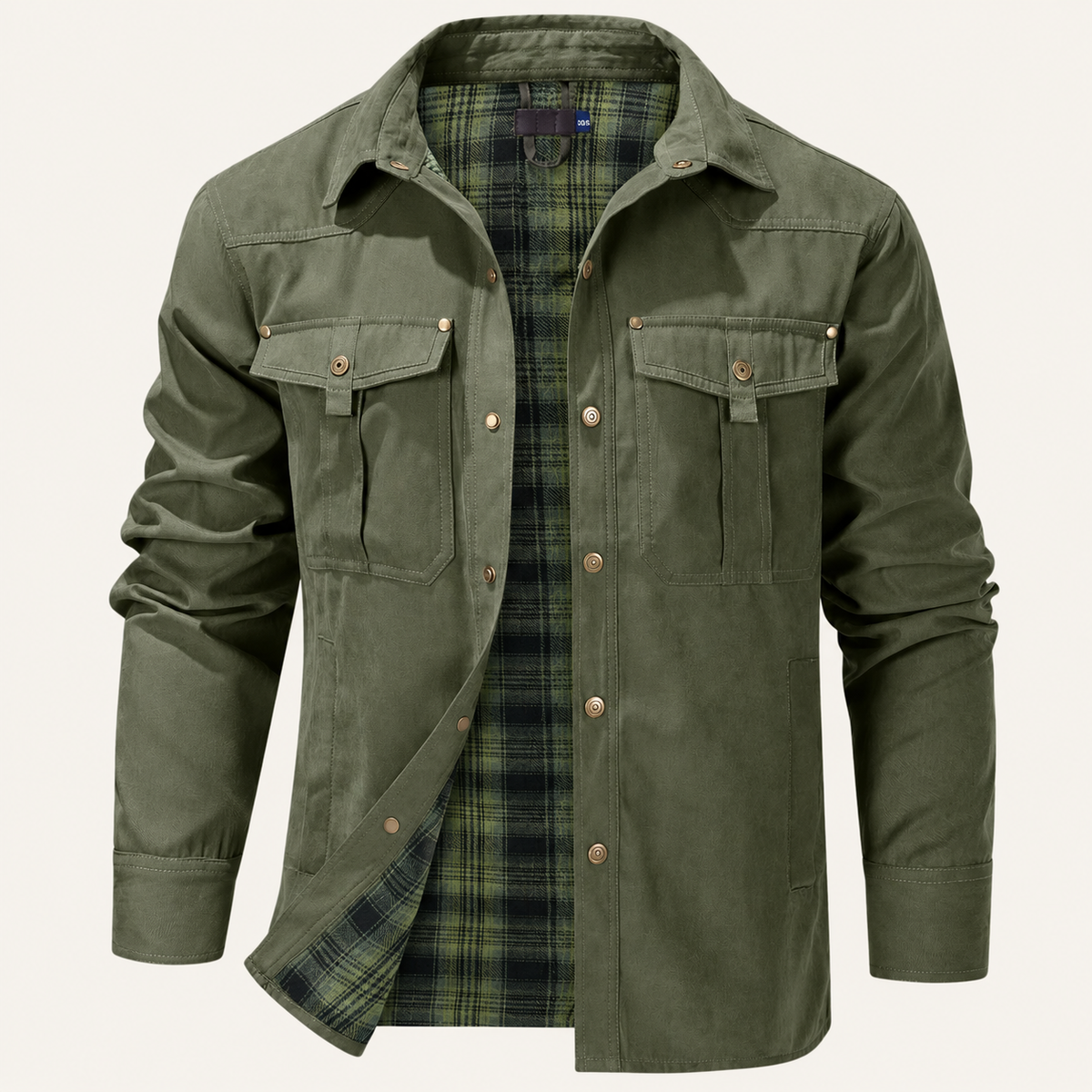 Canvas Shirt Jacket