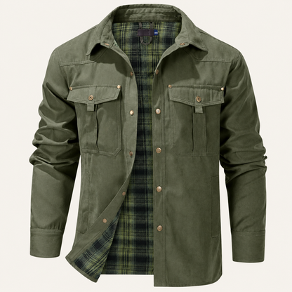 Canvas Shirt Jacket
