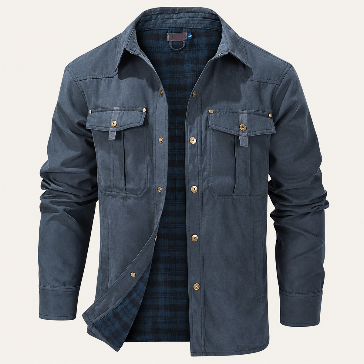 Canvas Shirt Jacket