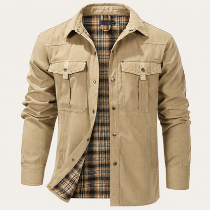 Canvas Shirt Jacket