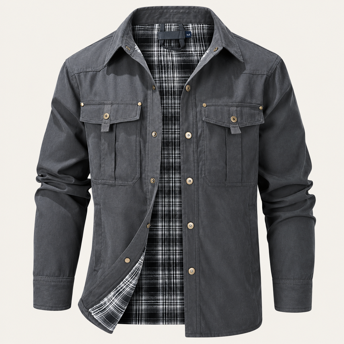 Canvas Shirt Jacket