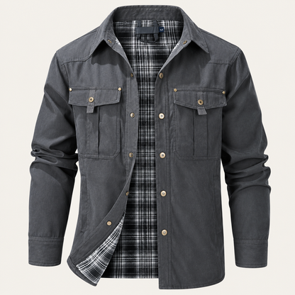 Canvas Shirt Jacket