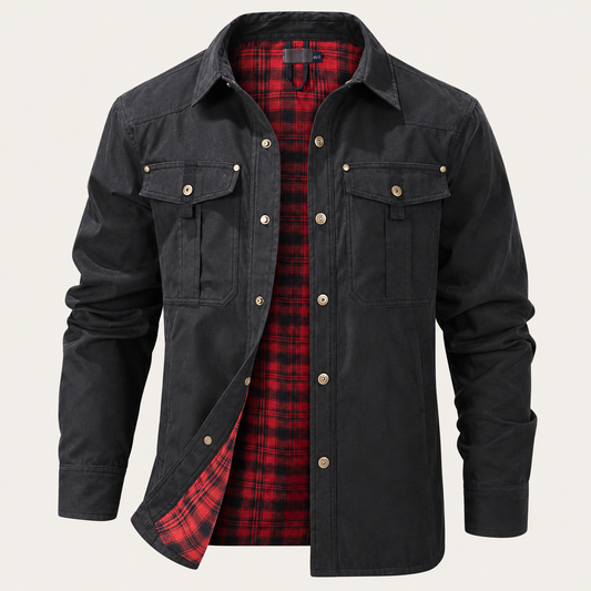 Canvas Shirt Jacket