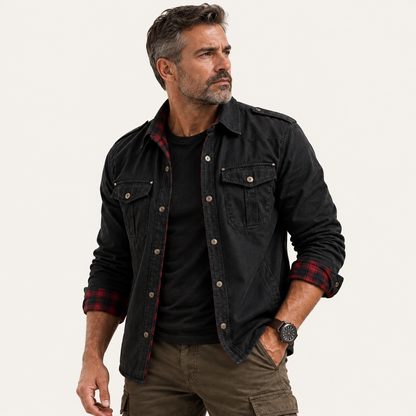 Canvas Shirt Jacket