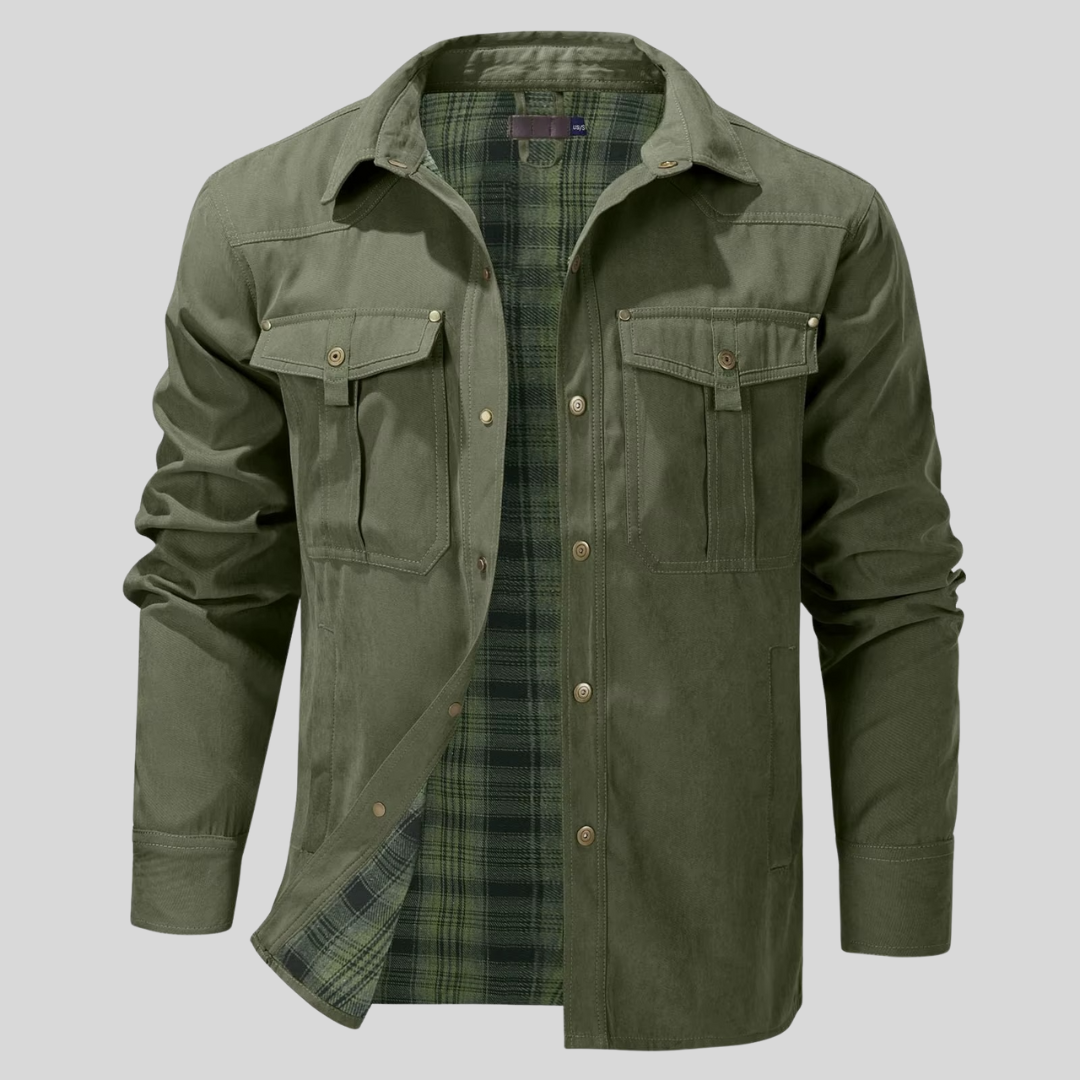 Canvas Shirt Jacket