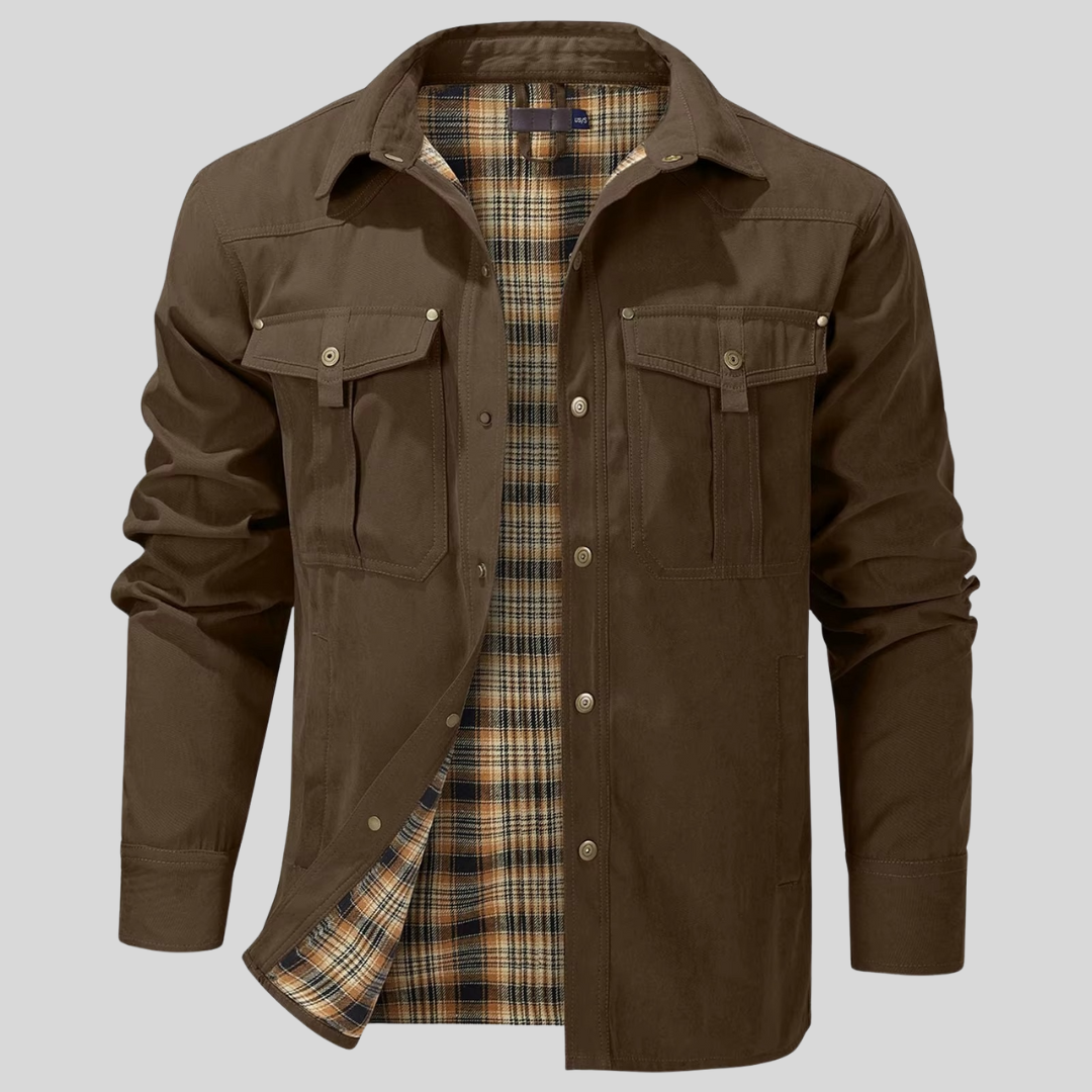 Canvas Shirt Jacket