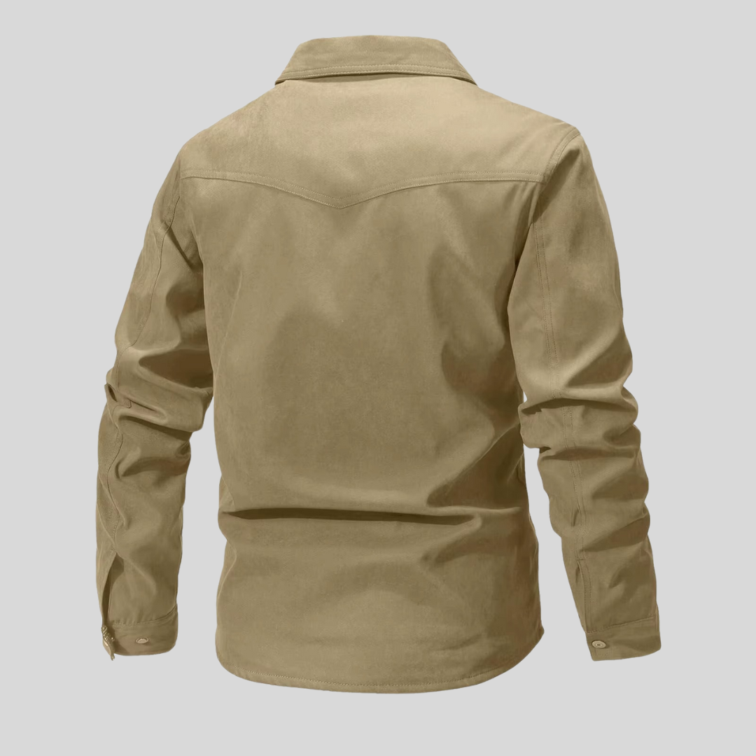 Canvas Shirt Jacket