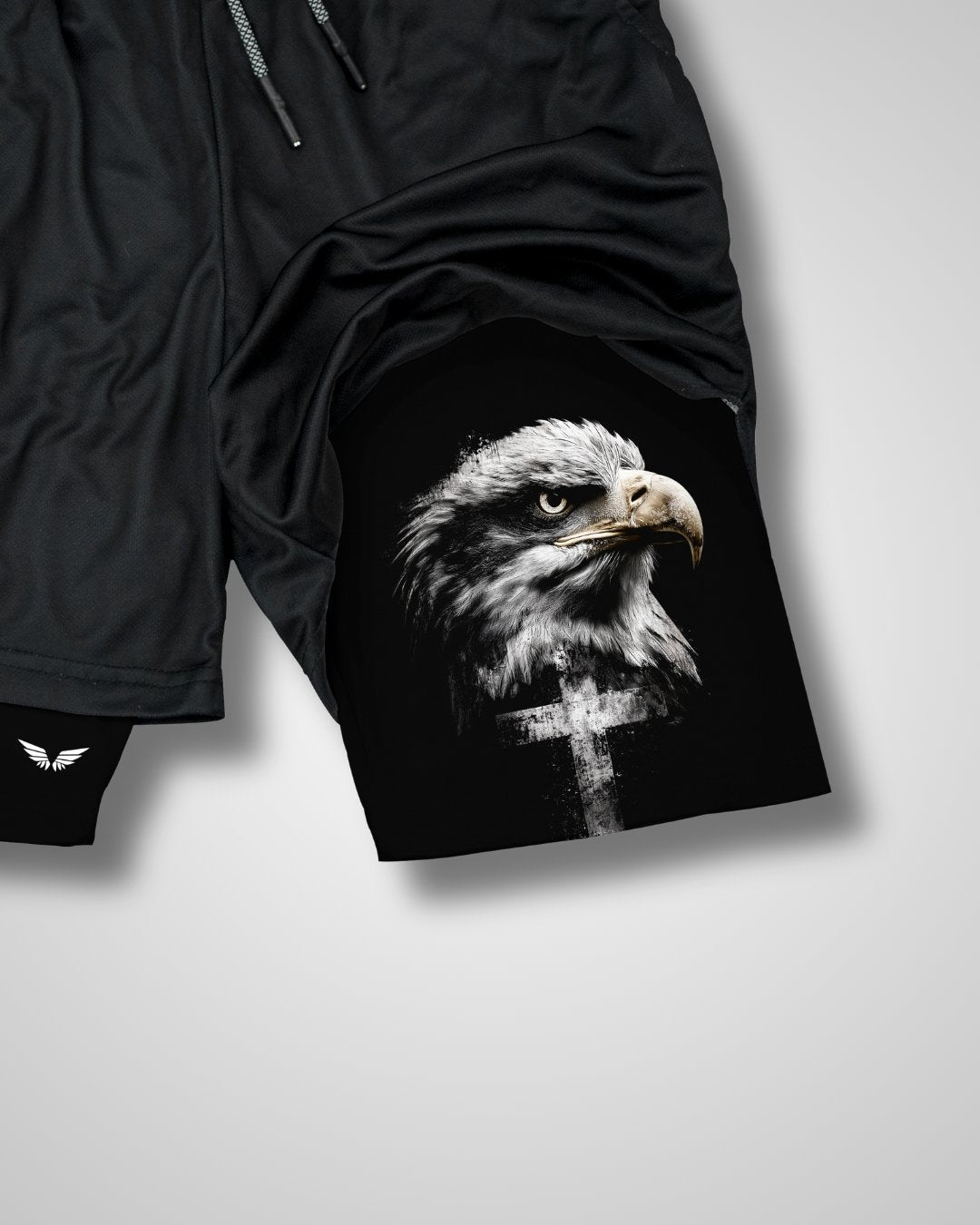 Eagle Cross  Performance Shorts | Isaiah 40:31