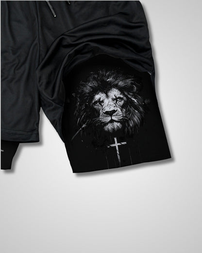 Lion Performance Shorts | Joshua 1:9