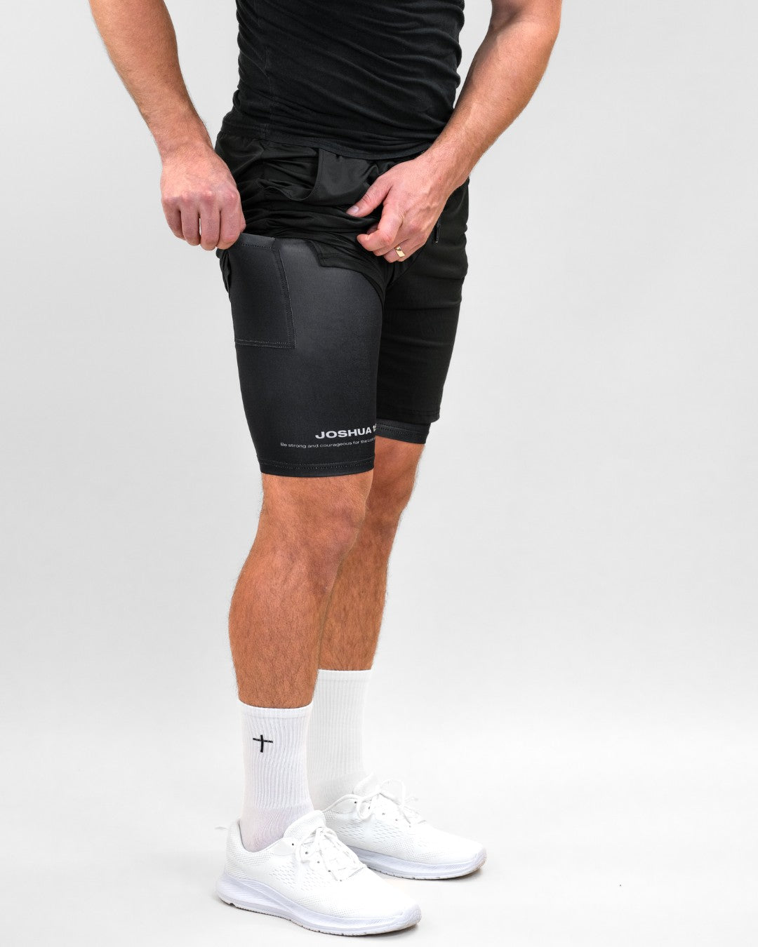 Lion Performance Shorts | Joshua 1:9
